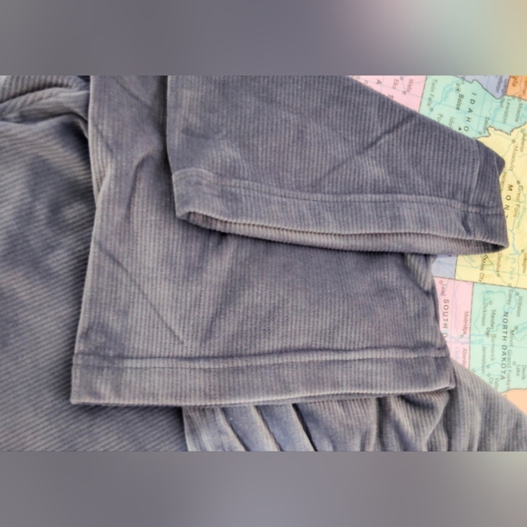 Calvin Klein Women's V-Neck Sweater in Slate - Picture 9 of 11